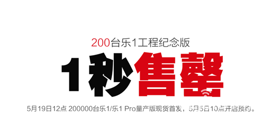 生態(tài)手機(jī)風(fēng)暴來襲 200臺樂視超級手機(jī)工程機(jī)秒罄