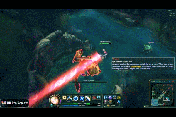 LOL美服新版驚現(xiàn)嚴(yán)重BUG：拉克絲大招無(wú)CD秒殺大龍！