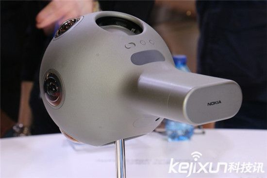諾基亞MWC推專業(yè)級VR拍攝工具OZo：形似魚雷太奇葩