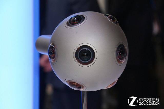 360度全方位虛擬相機(jī) 諾基亞OZO現(xiàn)身MWC 