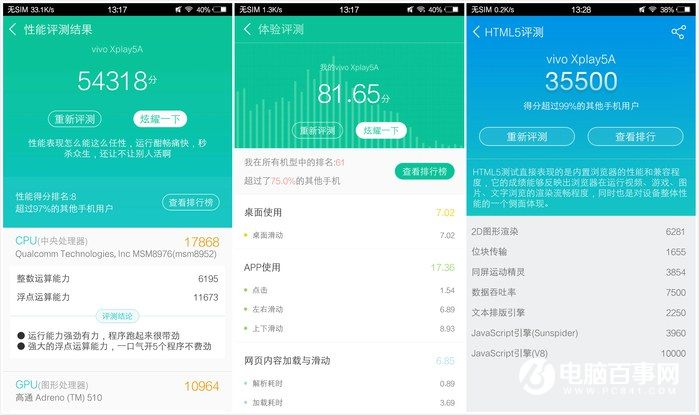 國產(chǎn)手機新標桿 vivo Xplay5全面評測