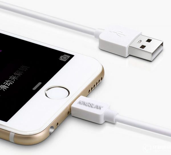 KINGSl<em></em>ink蘋果iPhone6/6s數據線：快速充電高速傳輸