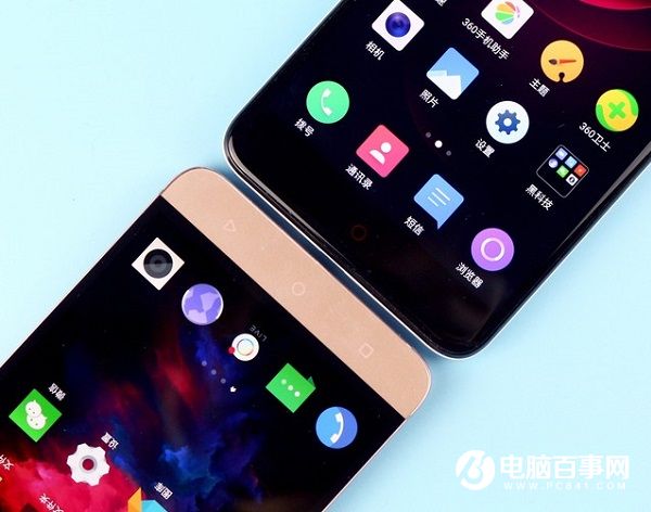 塑料VS金屬材質(zhì) 360手機N4和樂視2外觀對比