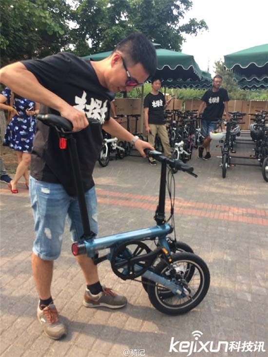 小米智能自行車實(shí)拍 小米自行車到底有多大？