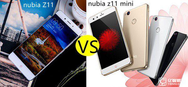 nubia Z11和Z11 mini哪個(gè)好？nubia Z11 mini與Z11區(qū)別對(duì)比
