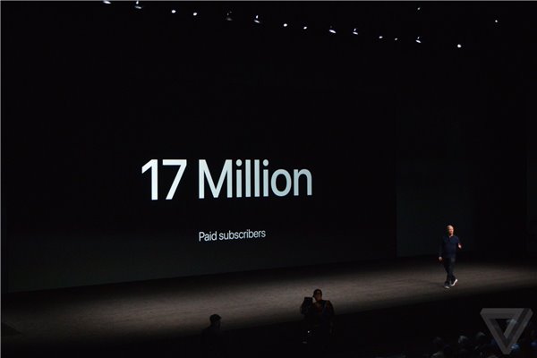 關(guān)于Apple Music 蘋果庫克宣布付費(fèi)訂閱用戶突破1700萬
