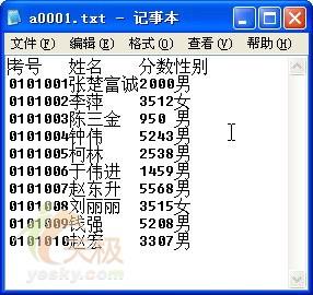 靈活運用<a href=/office/excel/ target=_blank class=infotextkey>excel</a>把有規律地文本數據分列 三聯