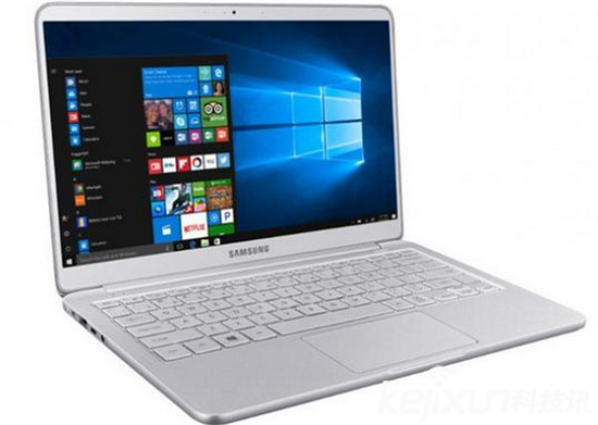 三星推全新Notebook 9筆記本：重量僅為816克