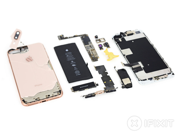 iPhone8 Plus內(nèi)部做工怎么樣 iPhone8 Plus拆解圖評(píng)測