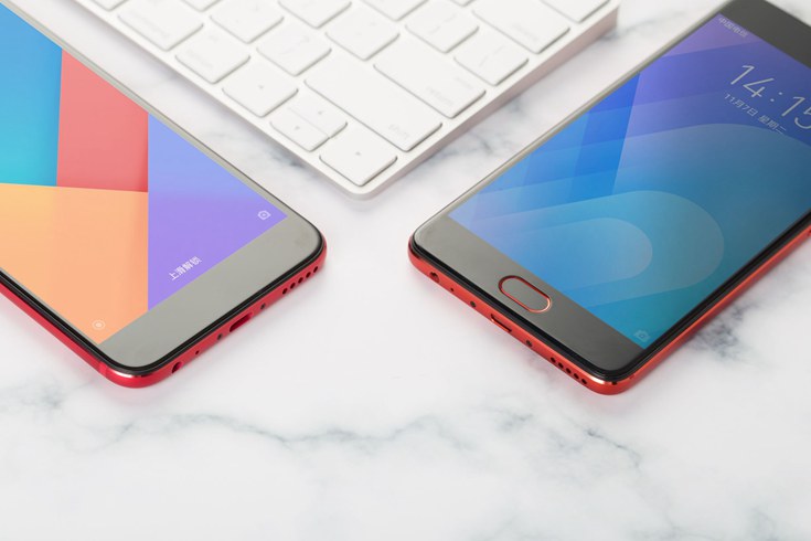 小米5X紅色版和魅藍Note6猩焰紅哪個好看？對比開箱