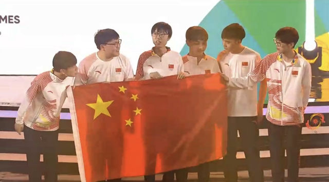 亞運(yùn)會《英雄聯(lián)盟》表演賽中國隊3：1戰(zhàn)勝韓國隊獲得冠軍